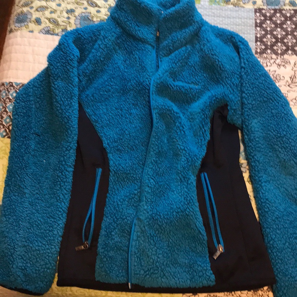 Fuzzy Columbia jacket